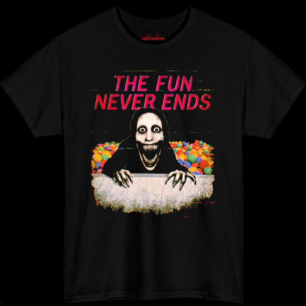 The Fun Never Ends Analog Horror T-Shirt