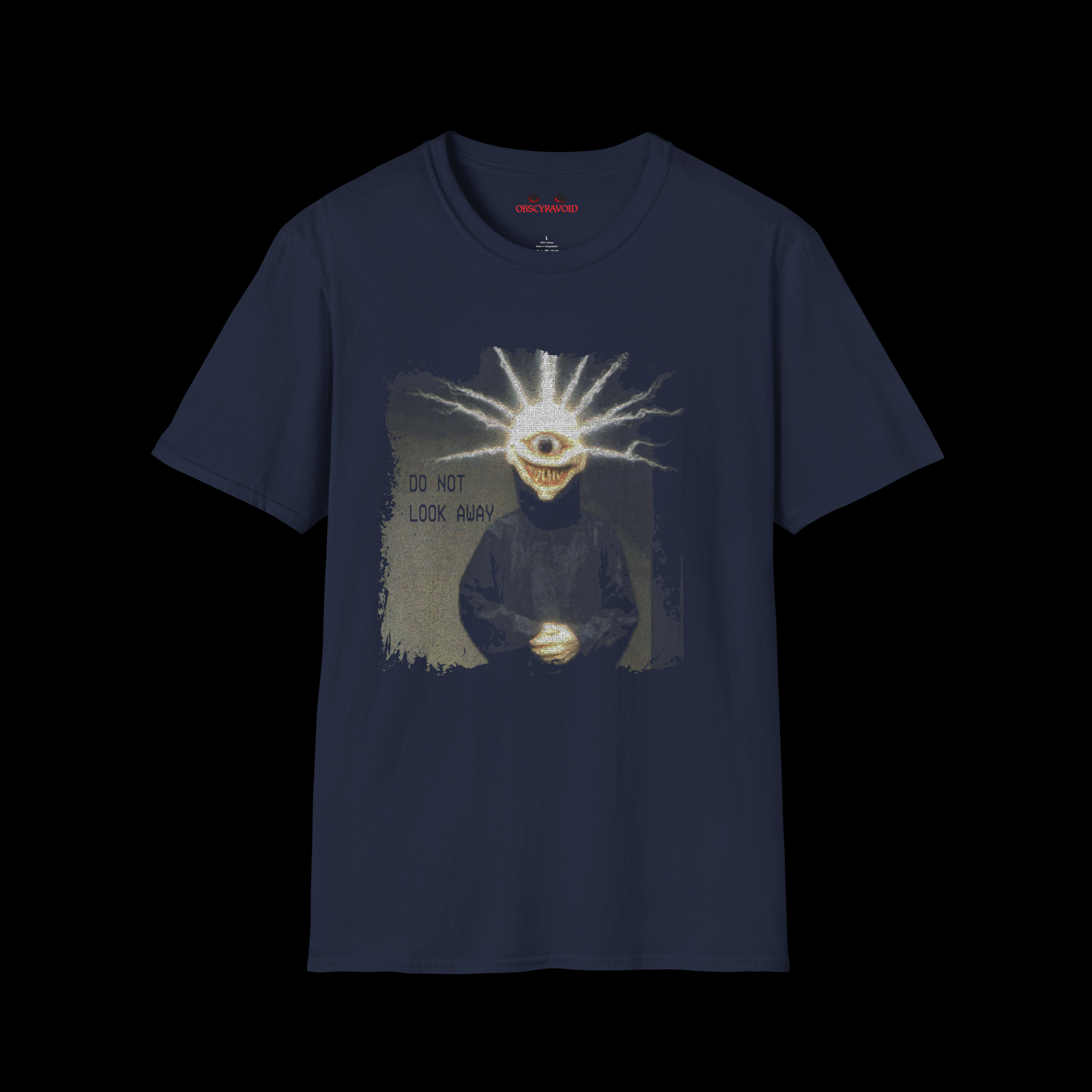 Do Not Look Away Analog Horror T-shirt - Image 4