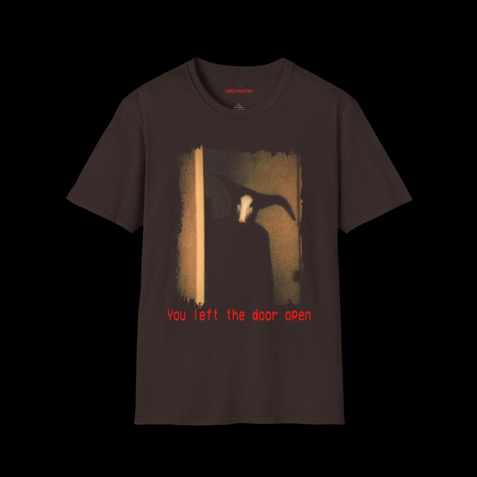 You Left The Door Open Analog Horror T-shirt - Image 3