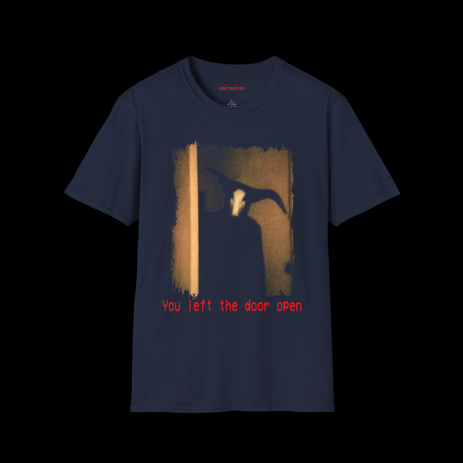 You Left The Door Open Analog Horror T-shirt - Image 2