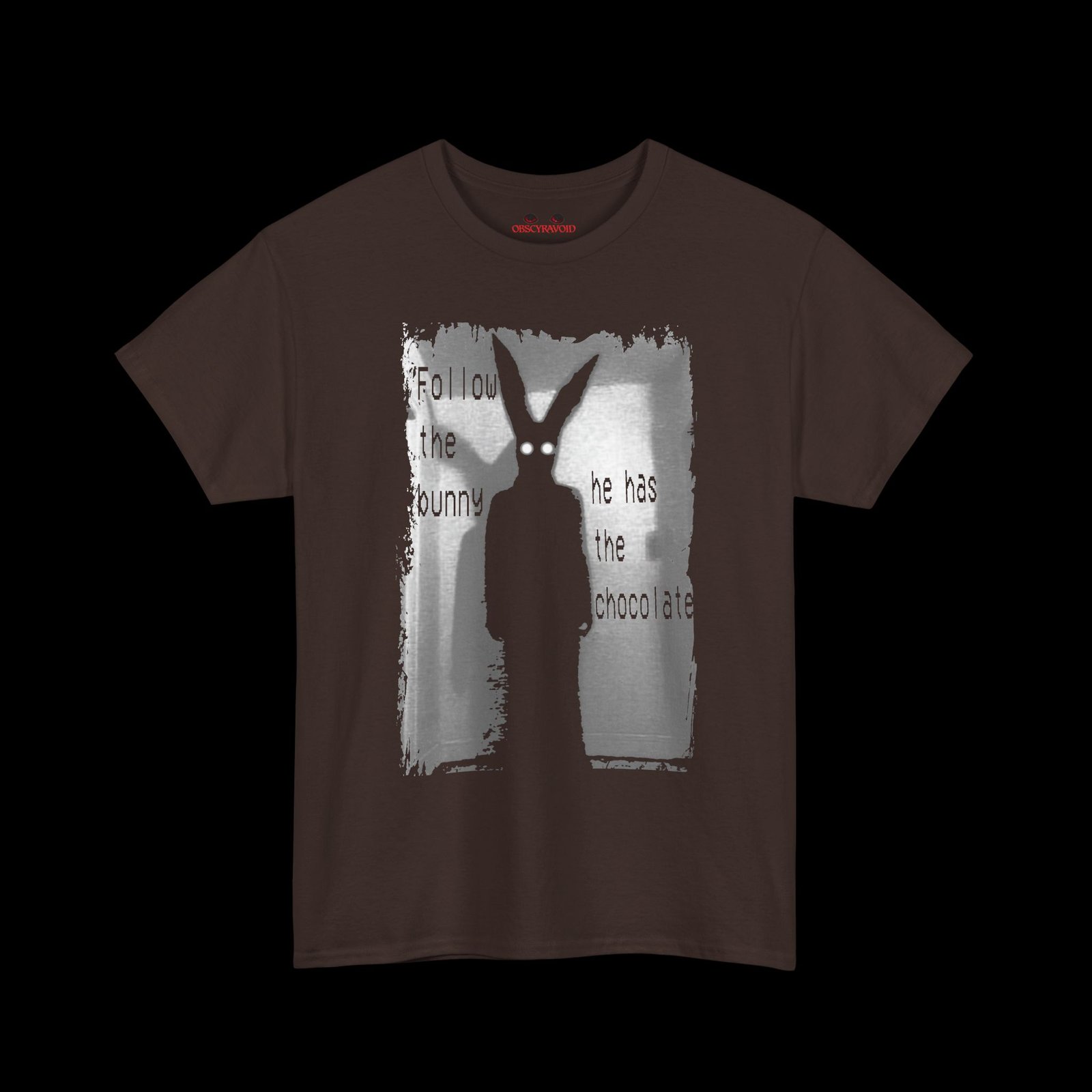 Follow the Bunny Analog Horror T-Shirt - Image 2