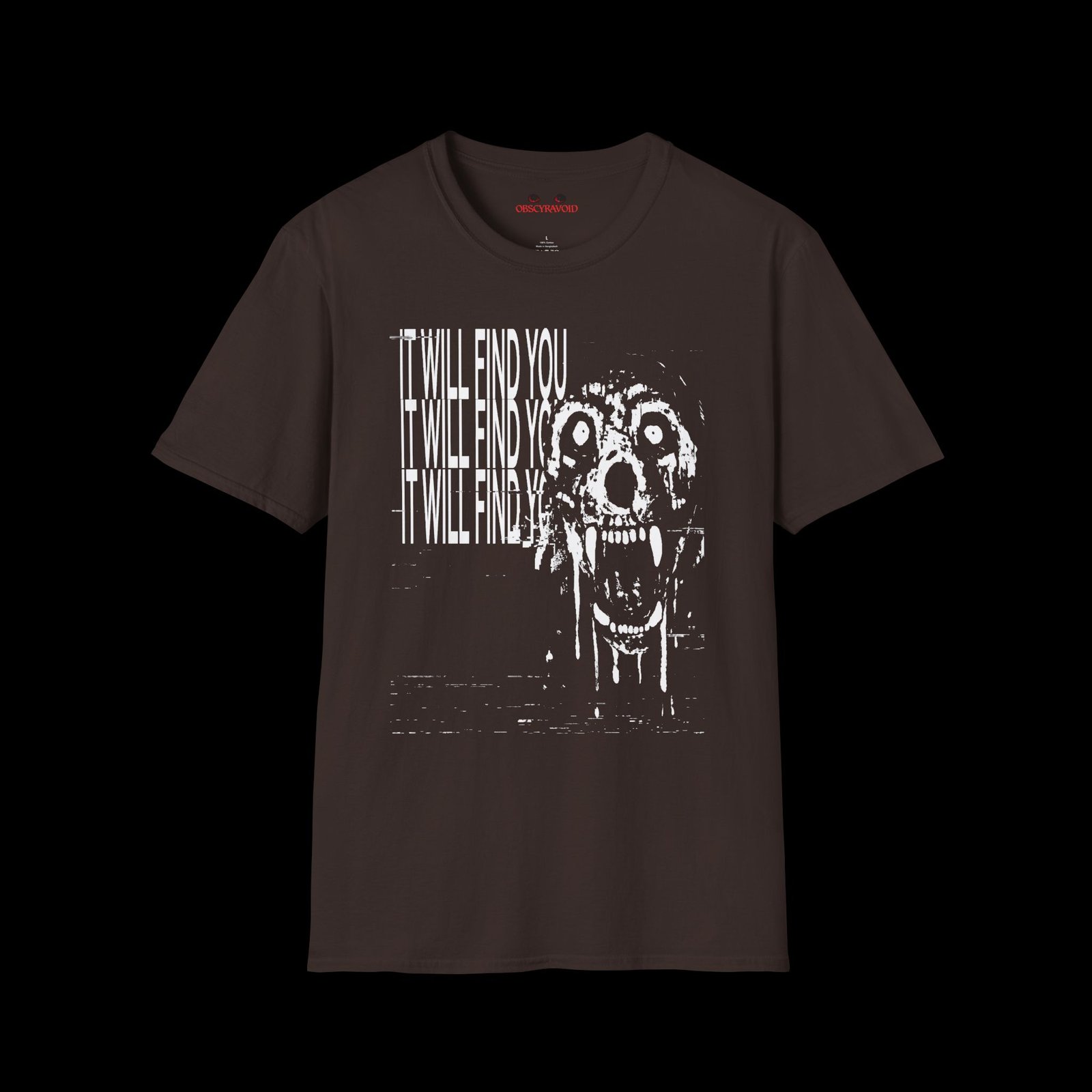 It Will Find You Analog Horror T-Shirt - Image 2