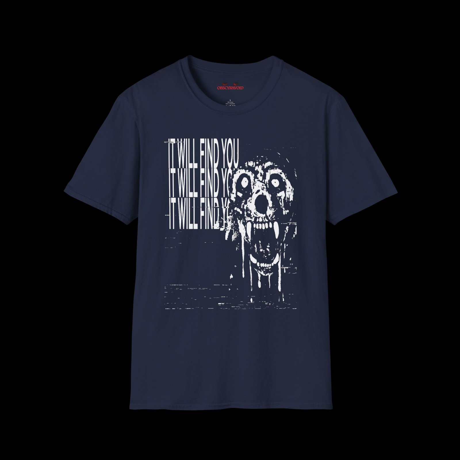 It Will Find You Analog Horror T-Shirt - Image 3