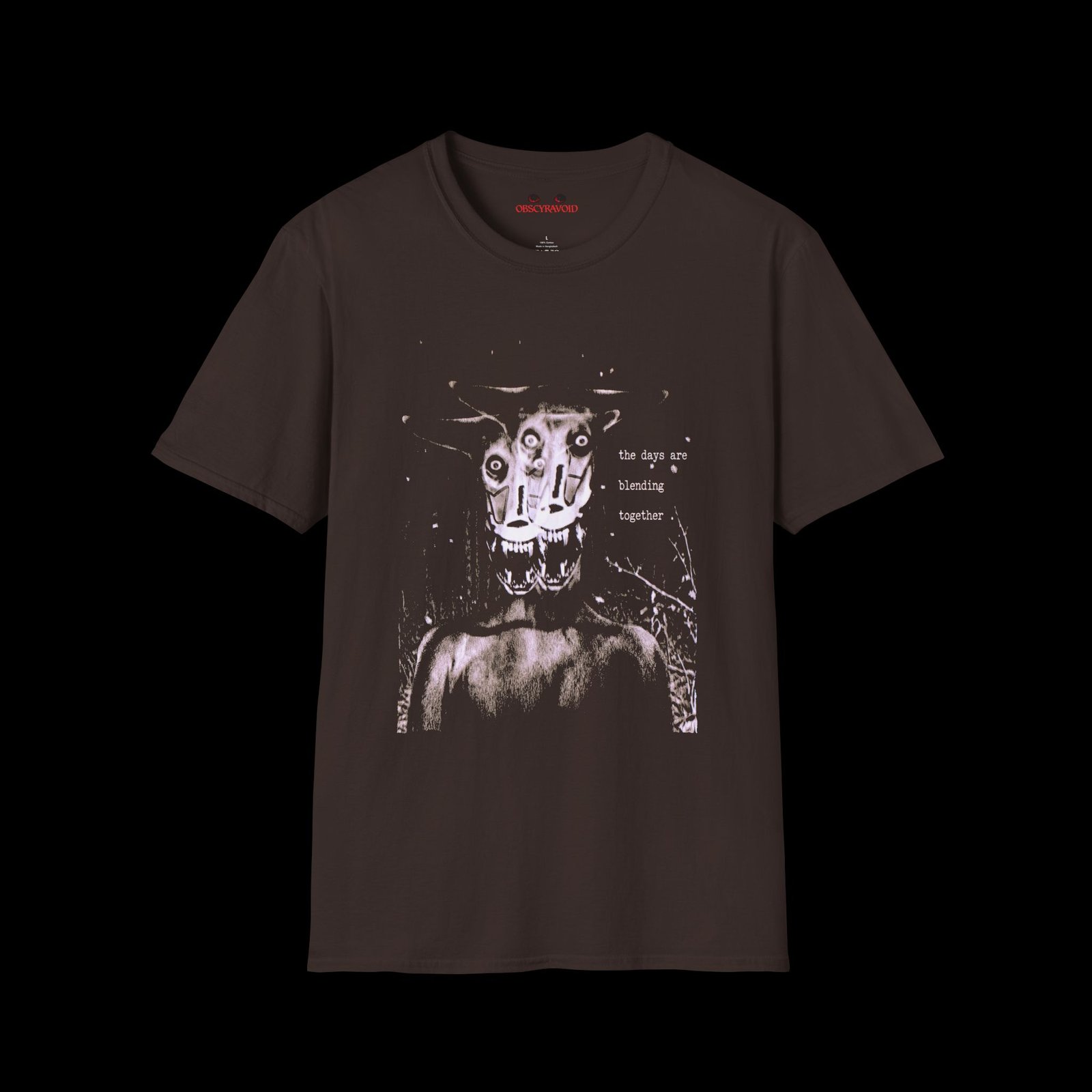The Days Are Blending Together Analog Horror T-Shirt - Image 2