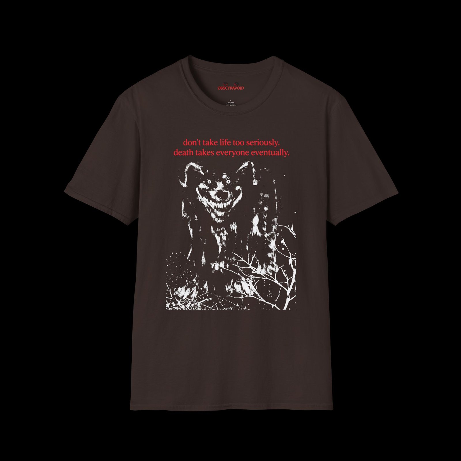 Don't Take Life Too Seriously Analog Horror T-Shirt - Image 2