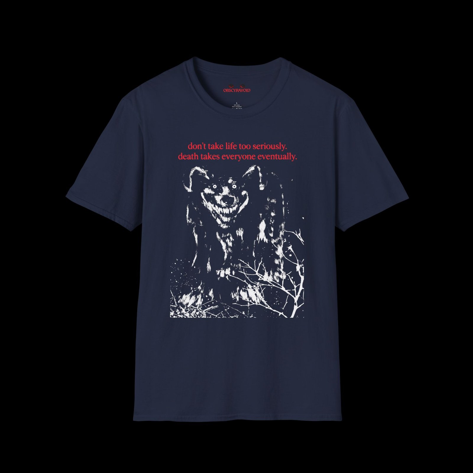 Don't Take Life Too Seriously Analog Horror T-Shirt - Image 3