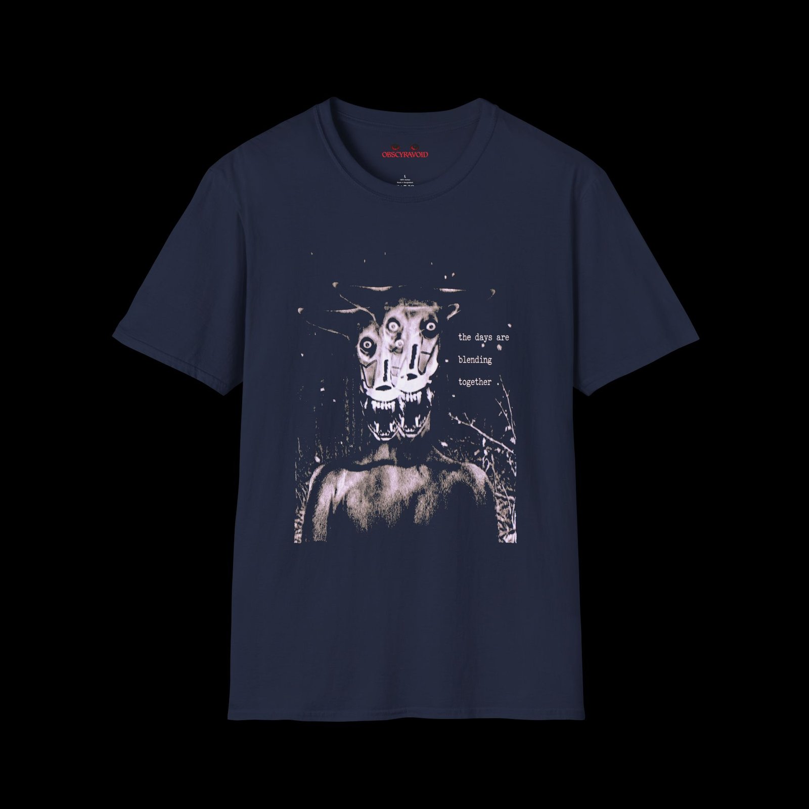 The Days Are Blending Together Analog Horror T-Shirt - Image 3