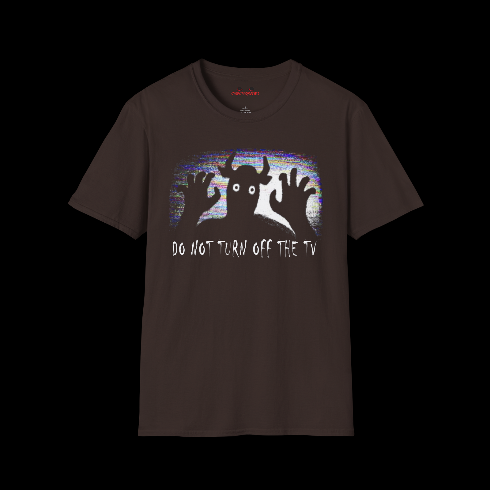 Do Not Turn Off The TV Analog Horror T-shirt - Image 3