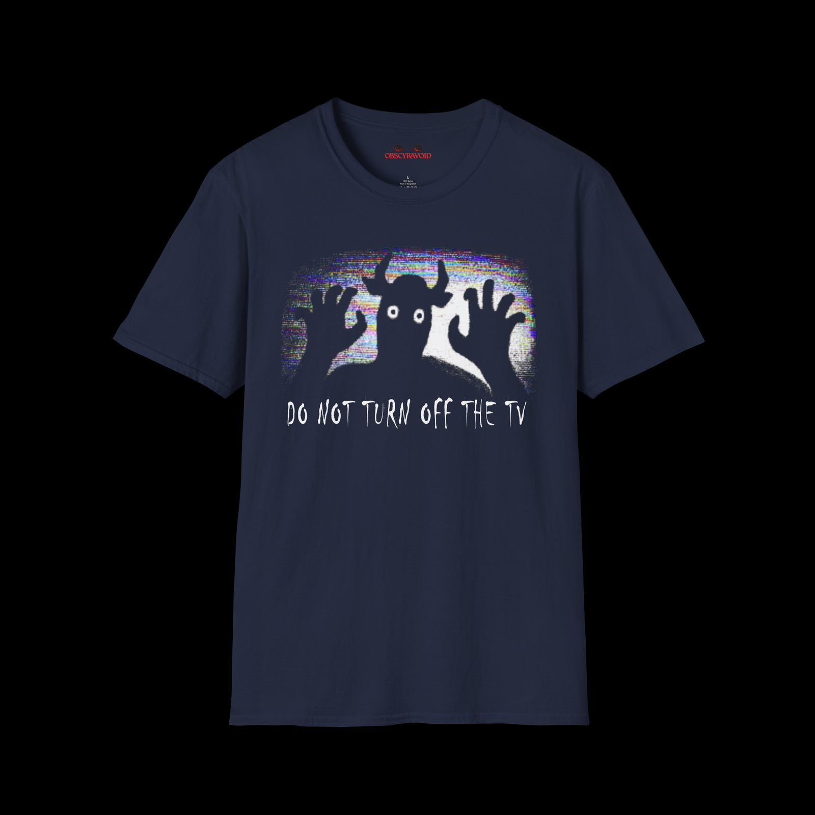 Do Not Turn Off The TV Analog Horror T-shirt - Image 2