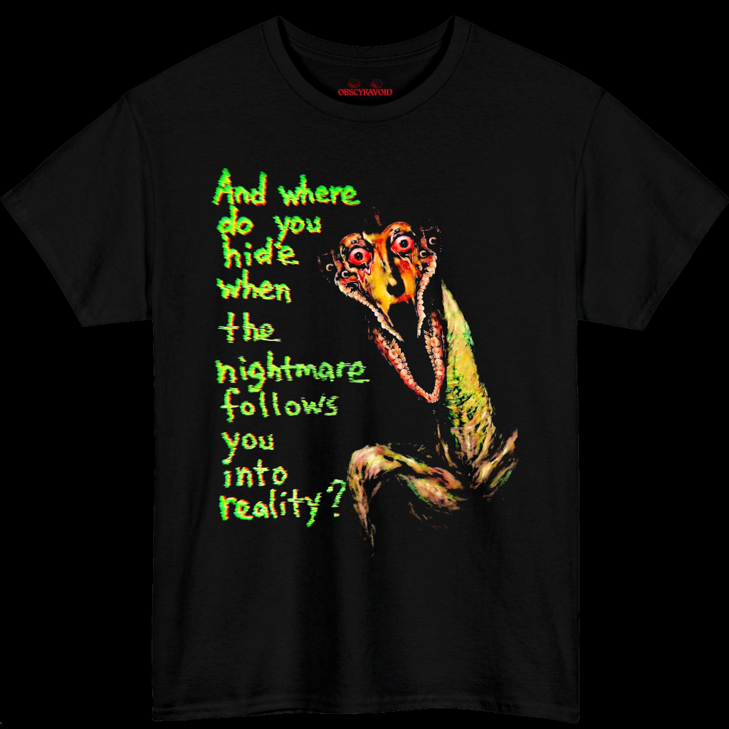 Nightmare Follows You Analog Horror T-Shirt