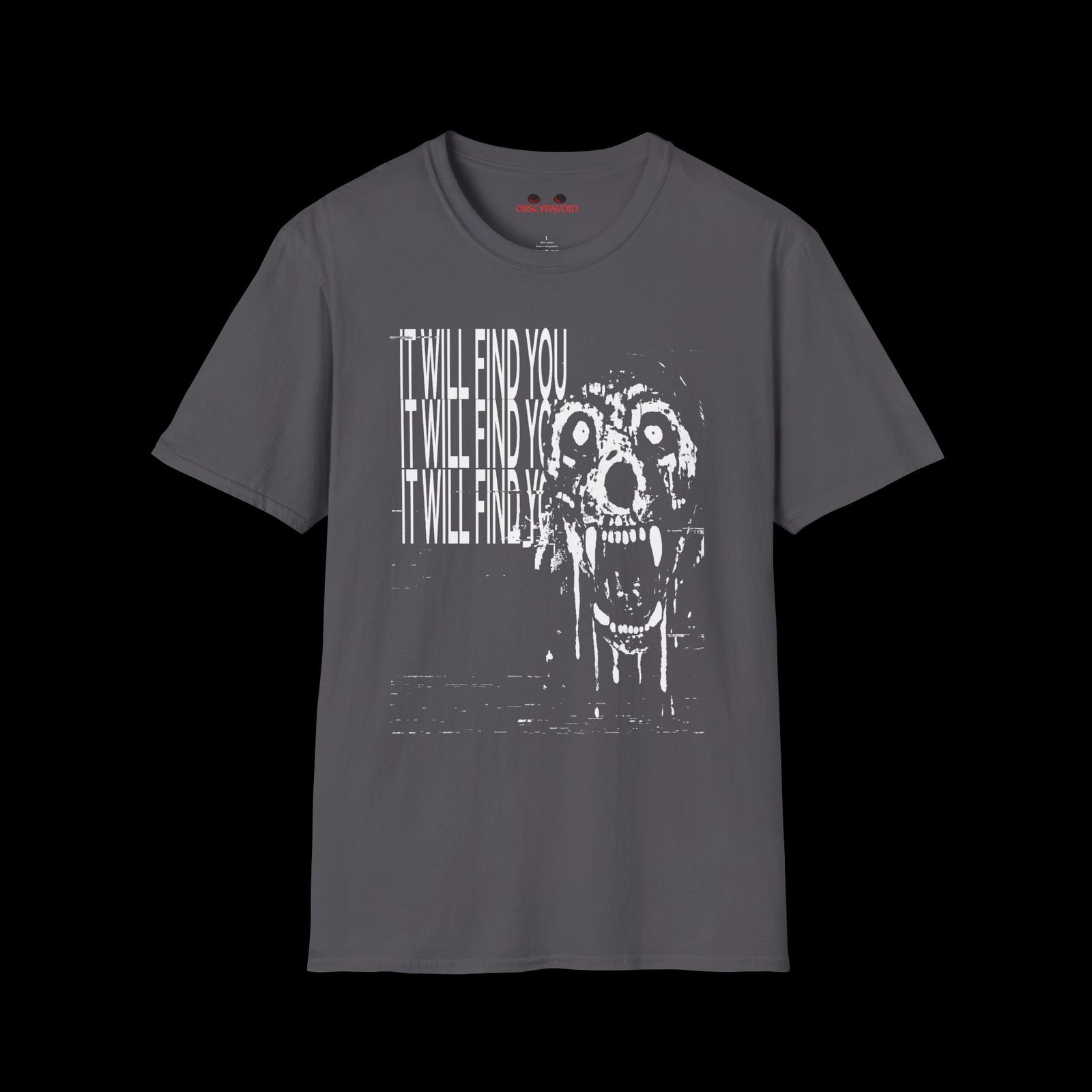 It Will Find You Analog Horror T-Shirt - Image 4